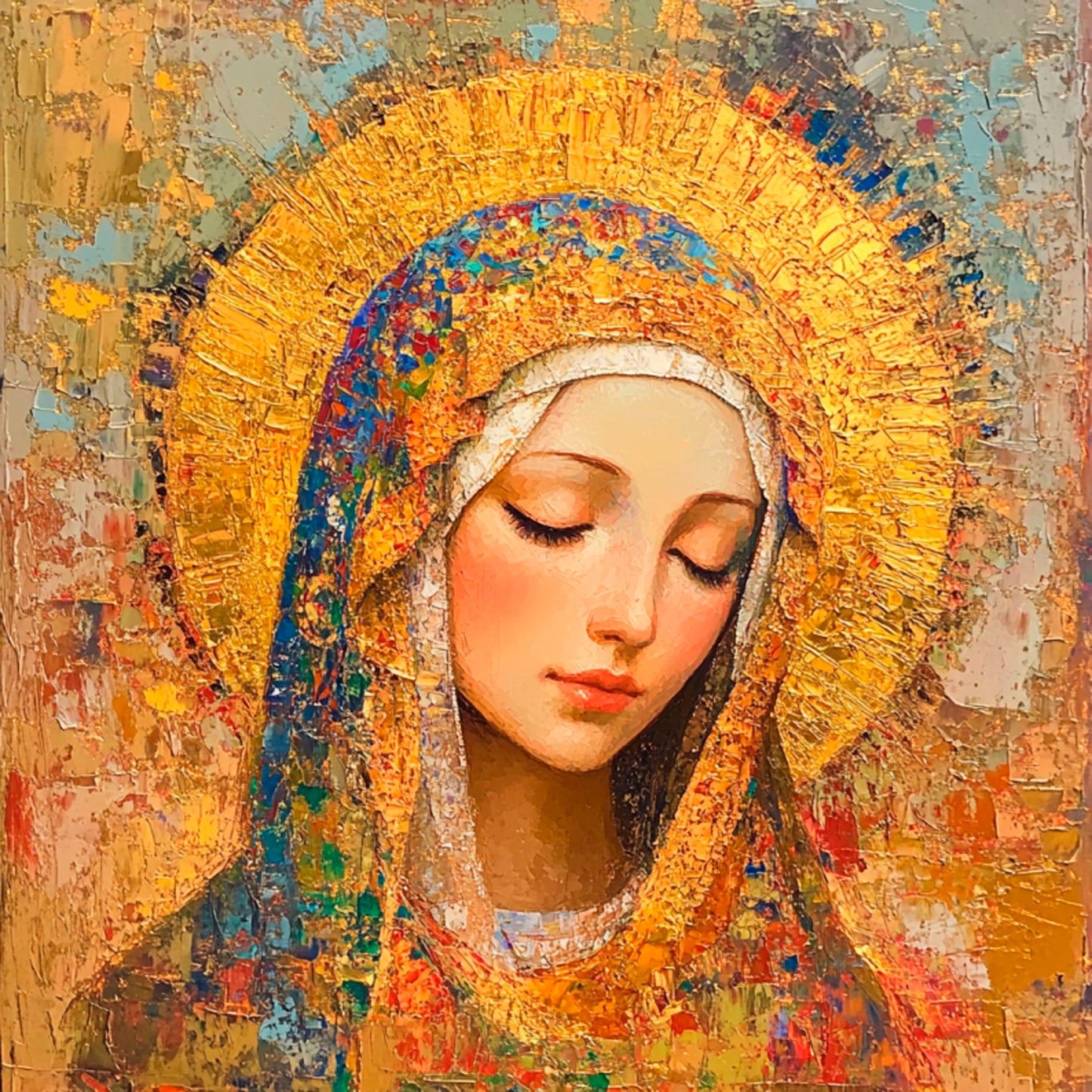 Diamond Painting Virgin Mary - Book 22