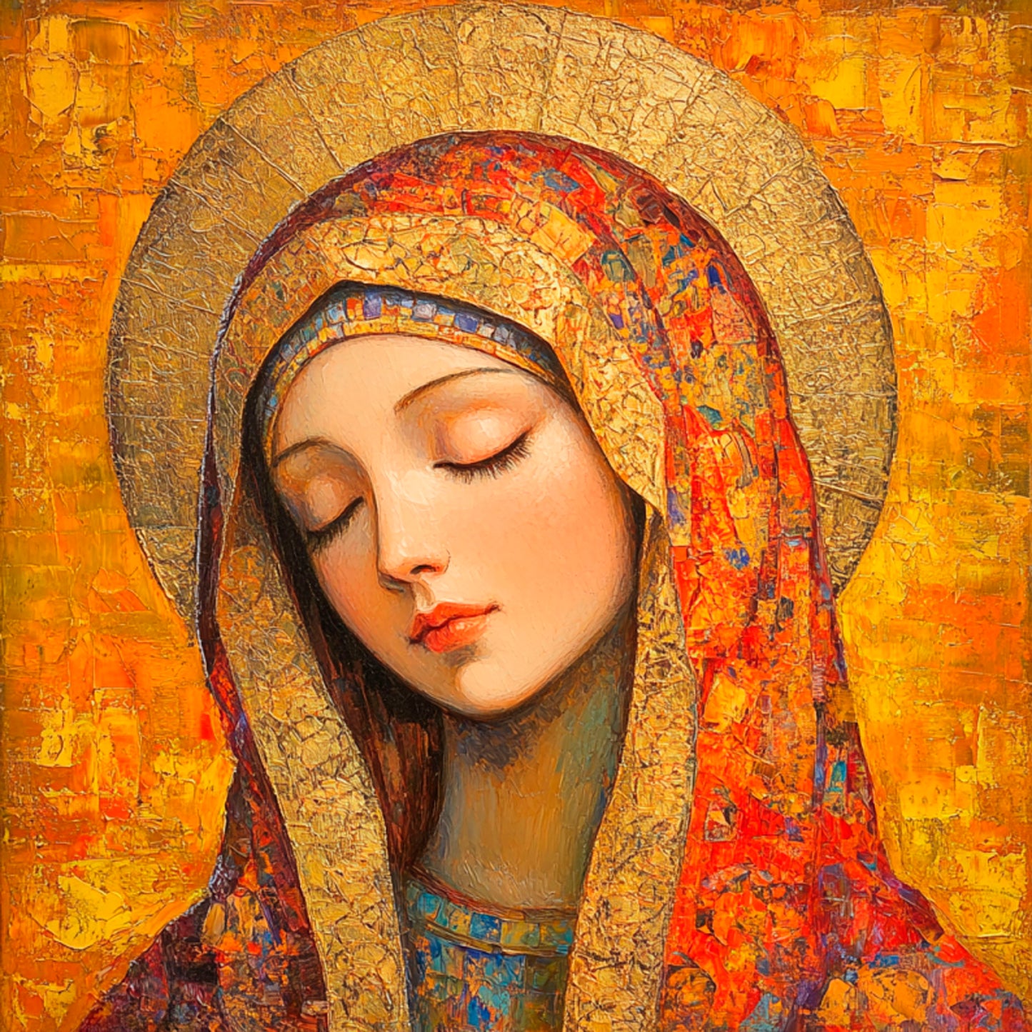 Diamond Painting Virgin Mary - Book 23