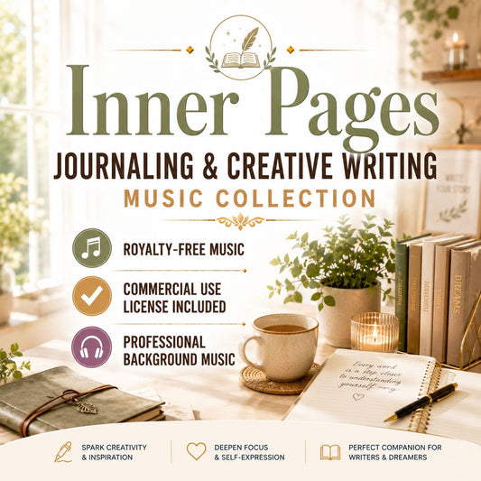 Inner Pages - Journaling & Creative Writing Music Collection | Royalty-Free | Commercial License Included