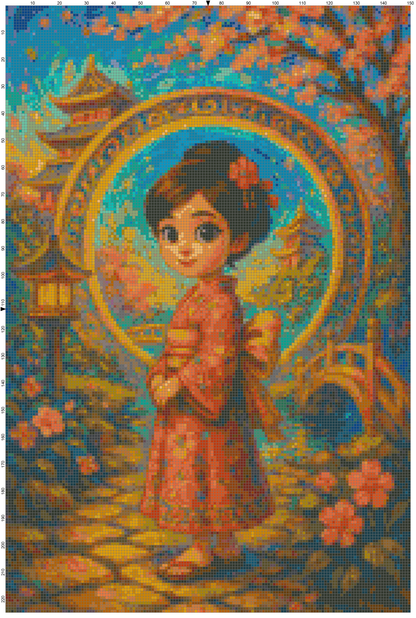 Little Princesses Around the World: Cross Stitch Patterns - Book 3