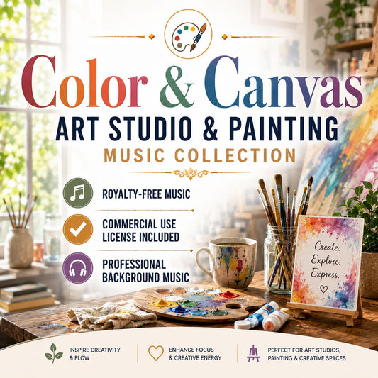 Color & Canvas - Art Studio & Painting Music Collection | Royalty-Free | Commercial License Included