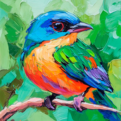 Diamond Painting Magic Birds - Book 9