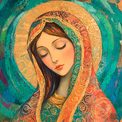 Diamond Painting Virgin Mary - Book 26