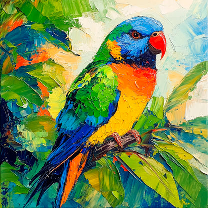 Diamond Painting Magic Birds - Book 10