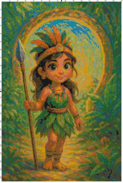 Little Princesses Around the World: Cross Stitch Patterns - Book 4