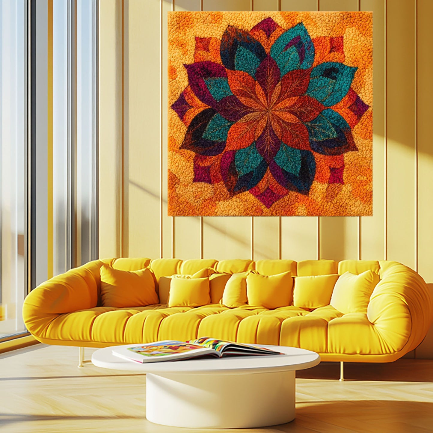 Latch Hook Mandalas - Book 3