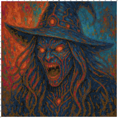 Magic Halloween: Cross Stitch Patterns - Book 20