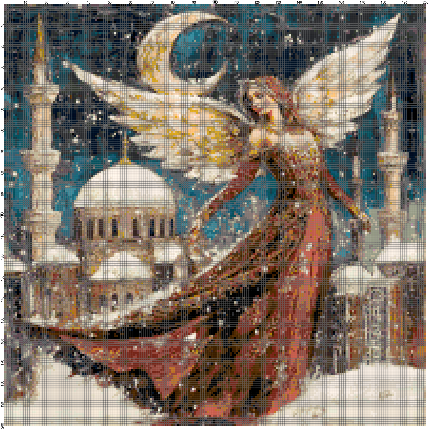 Angels: Christmas Cross Stitch Patterns - Book 14