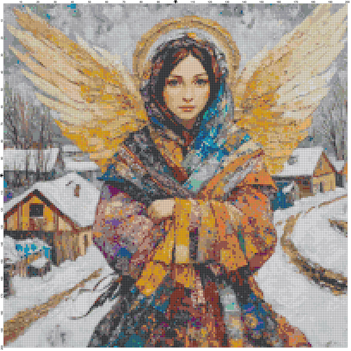 Angels: Christmas Cross Stitch Patterns - Book 2