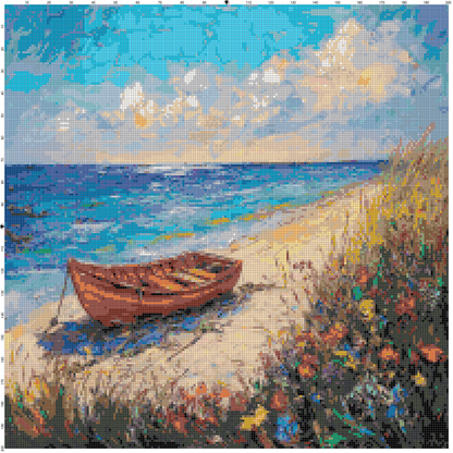 Post-Impressionist Landscapes: Cross Stitch Patterns - Book 13