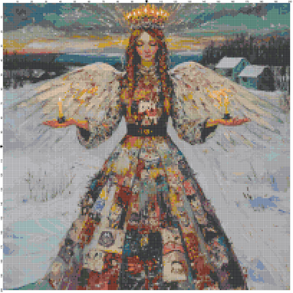 Angels: Christmas Cross Stitch Patterns - Book 7