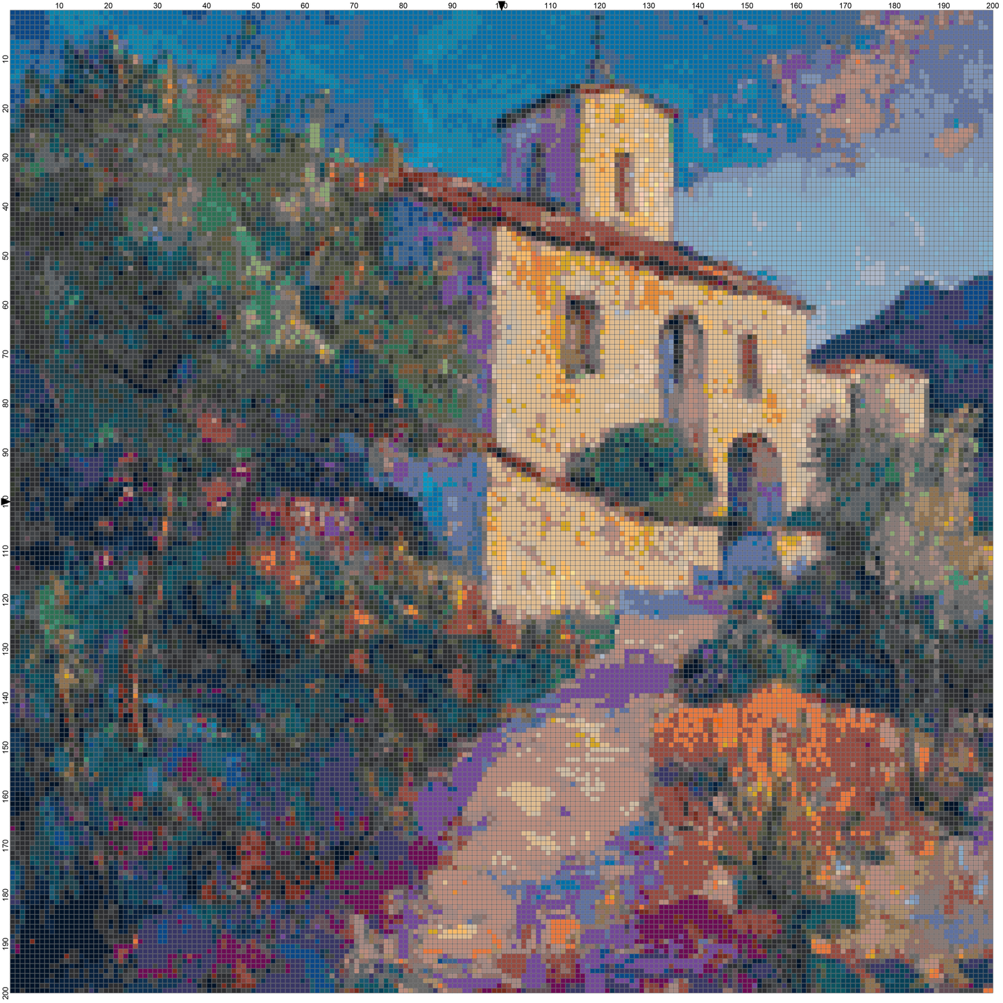 Romantic Architecture Collection: Cross Stitch Patterns - Book 19
