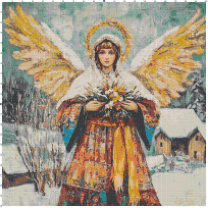 Angels: Christmas Cross Stitch Patterns - Book 4