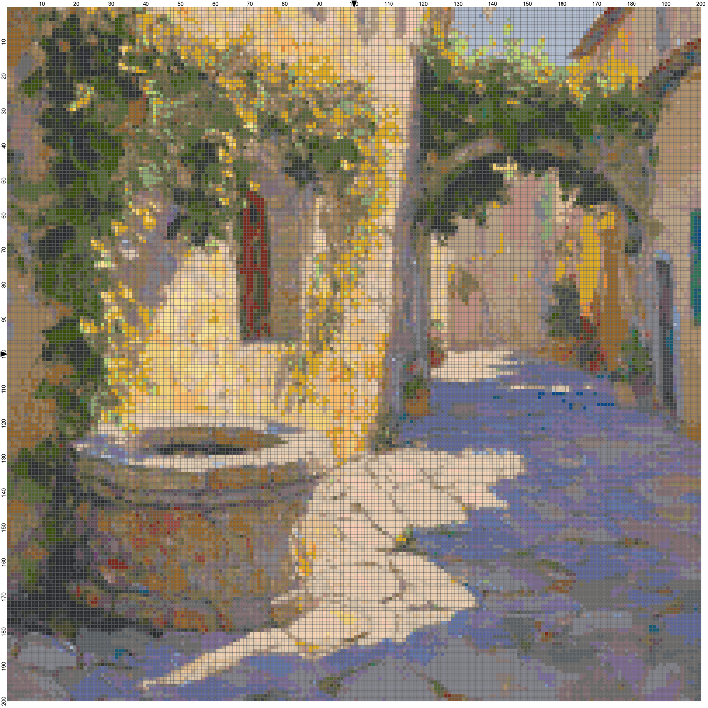 Romantic Architecture Collection: Cross Stitch Patterns - Book 8