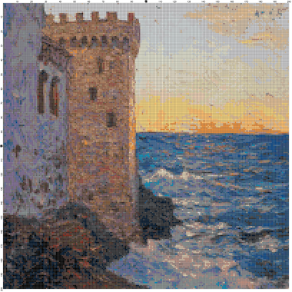 Romantic Architecture Collection: Cross Stitch Patterns - Book 10