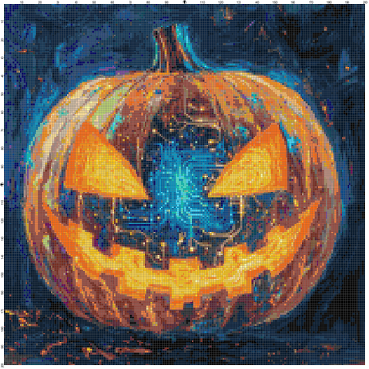 Magic Halloween: Cross Stitch Printable Patterns