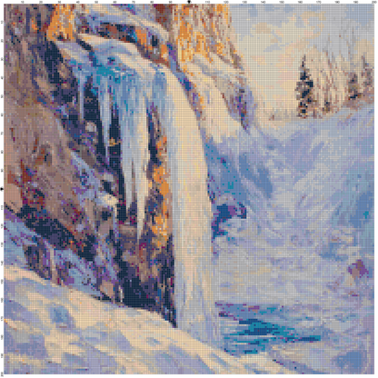 Post-Impressionist Landscapes: Cross Stitch Patterns - Book 12