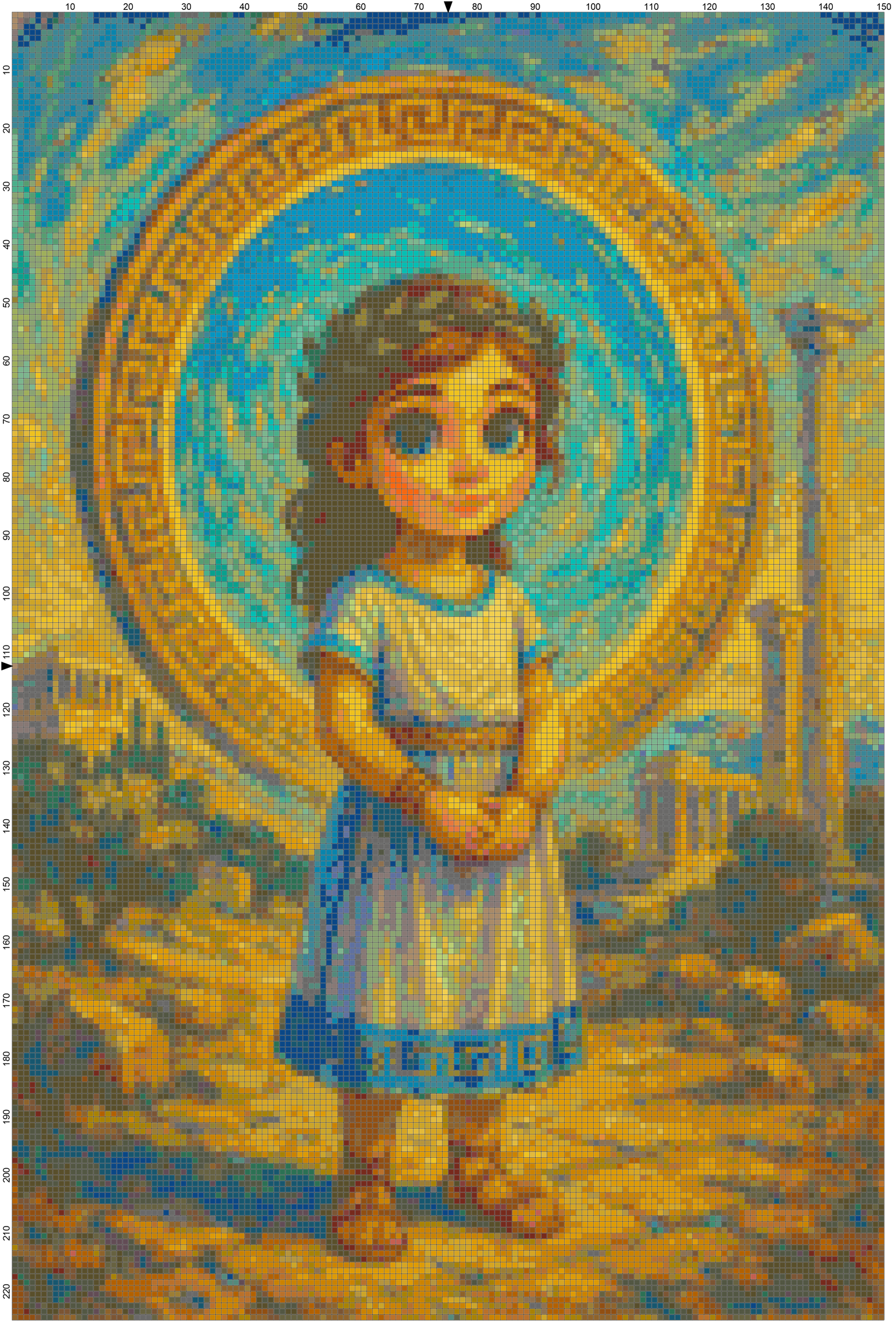 Little Princesses Around the World: Cross Stitch Patterns - Book 8
