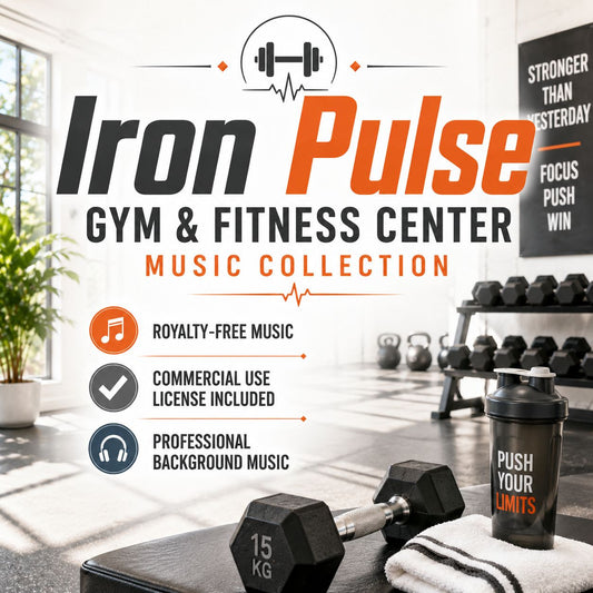 Iron Pulse - Gym & Fitness Center Music Collection | Royalty-Free | Commercial License Included
