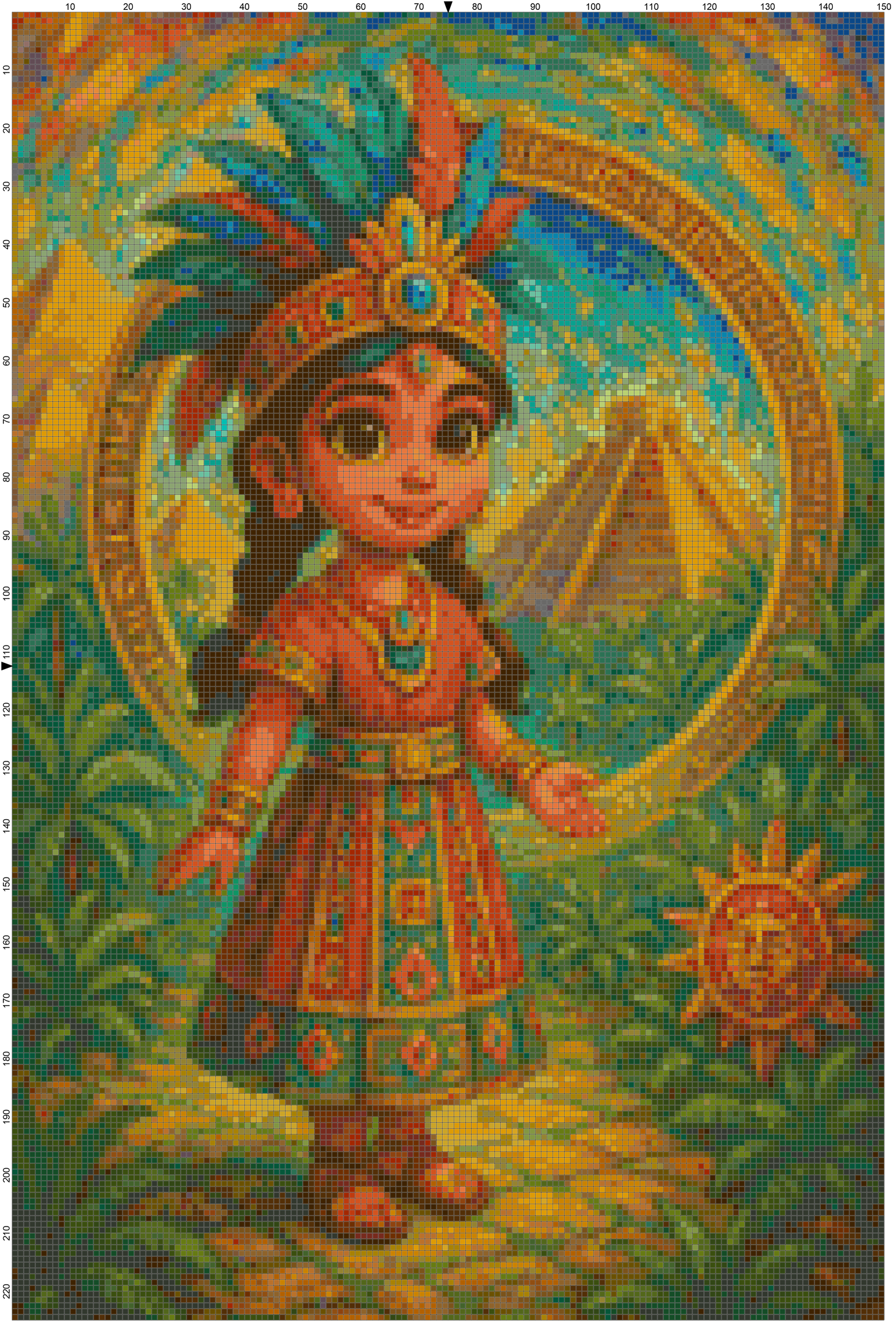 Little Princesses Around the World: Cross Stitch Patterns - Book 10