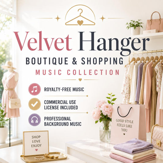 Velvet Hanger - Boutique & Shopping Music Collection | Royalty-Free | Commercial License Included