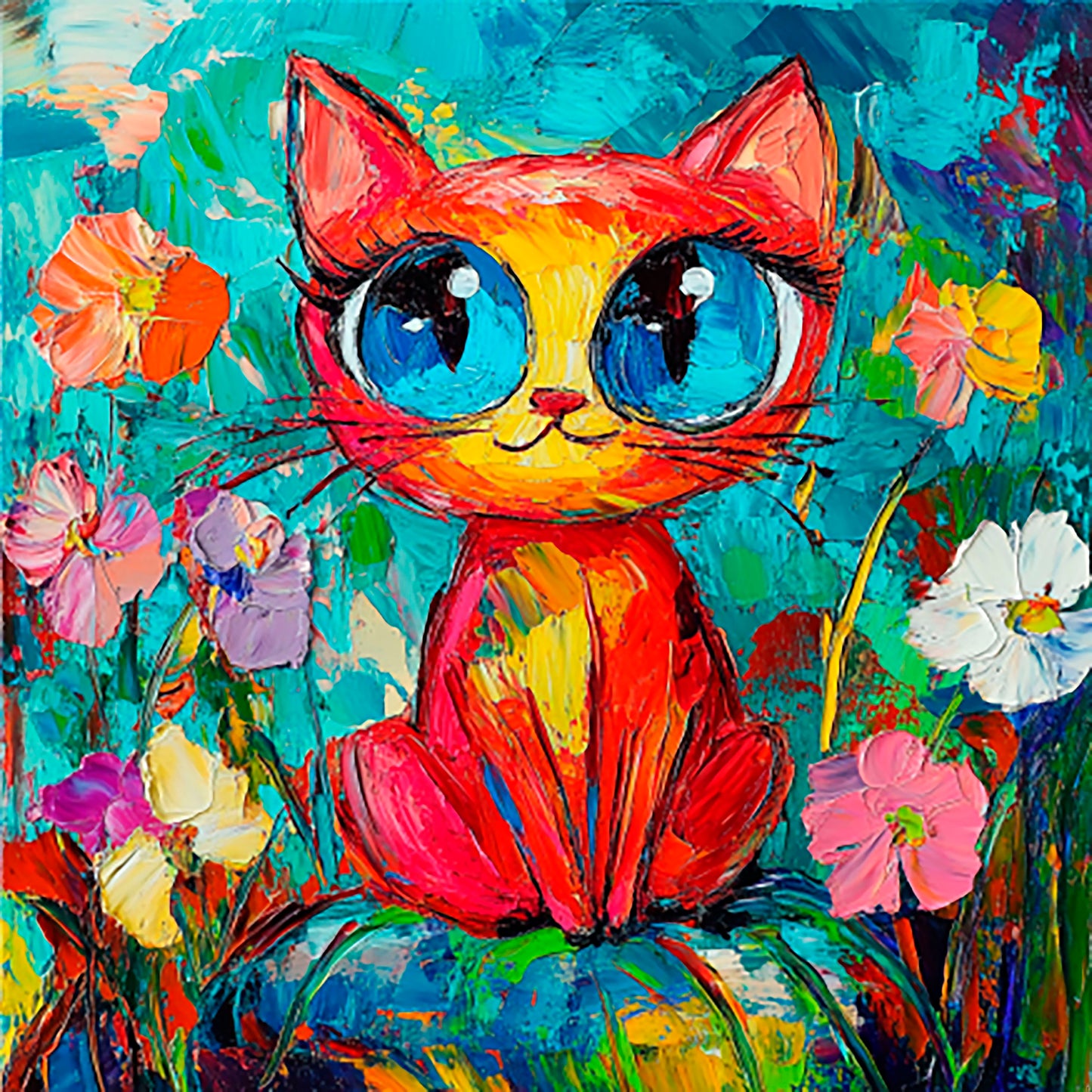 Diamond Painting Magic Cats - Book 6
