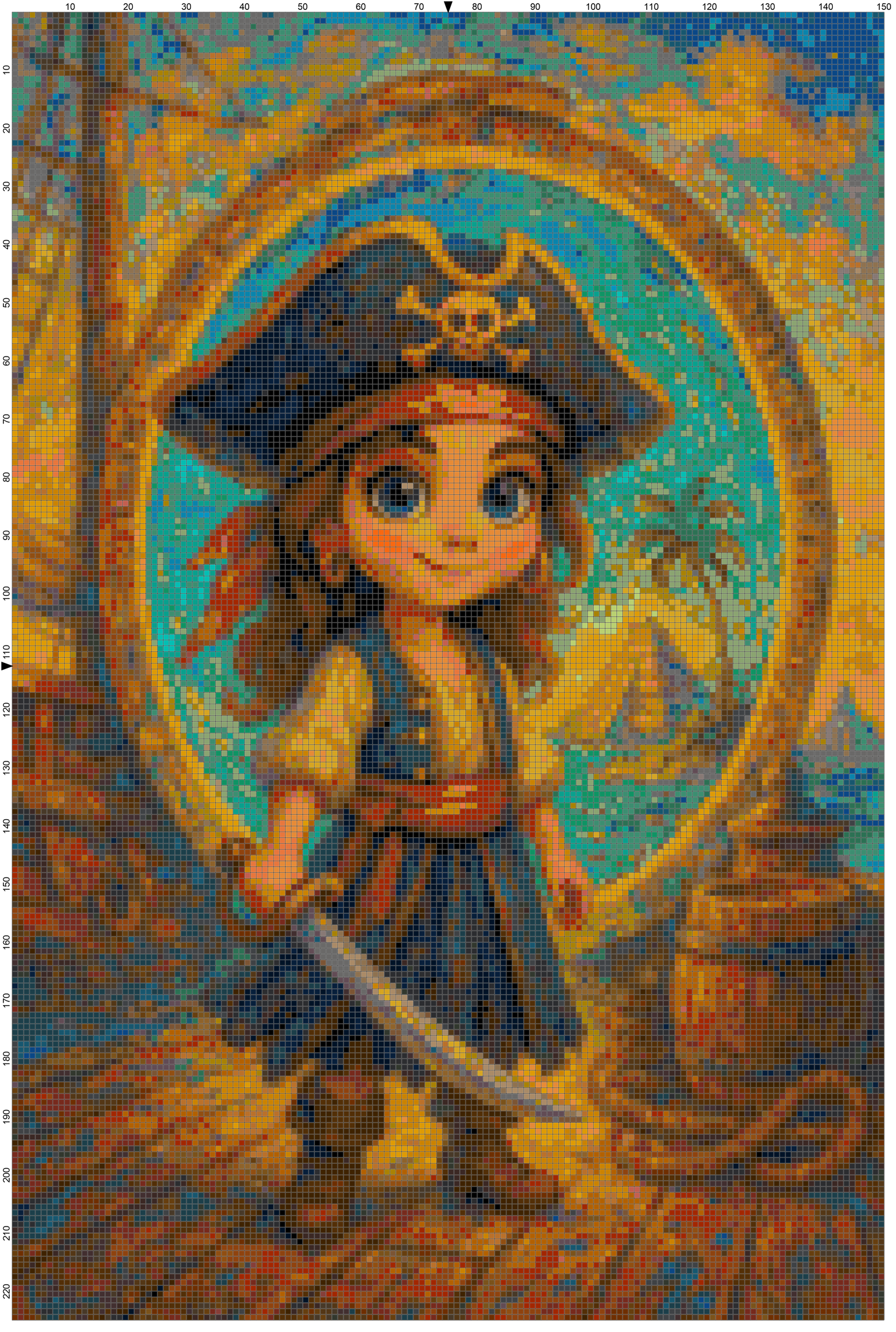 Little Princesses Around the World: Cross Stitch Patterns - Book 5