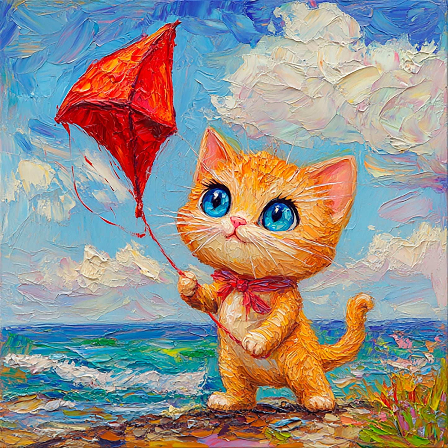 Diamond Painting Magic Cats - Book 6