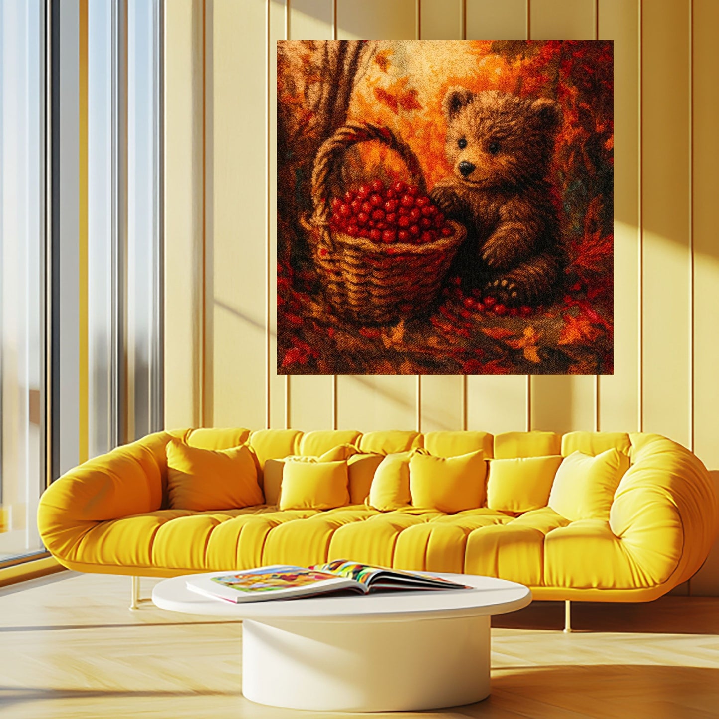 Latch Hook Forest Baby Animals - Book 1