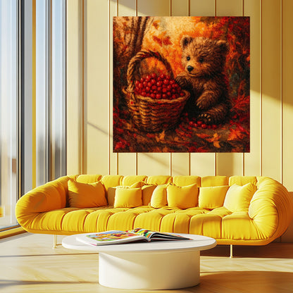 Latch Hook Forest Baby Animals - Book 1