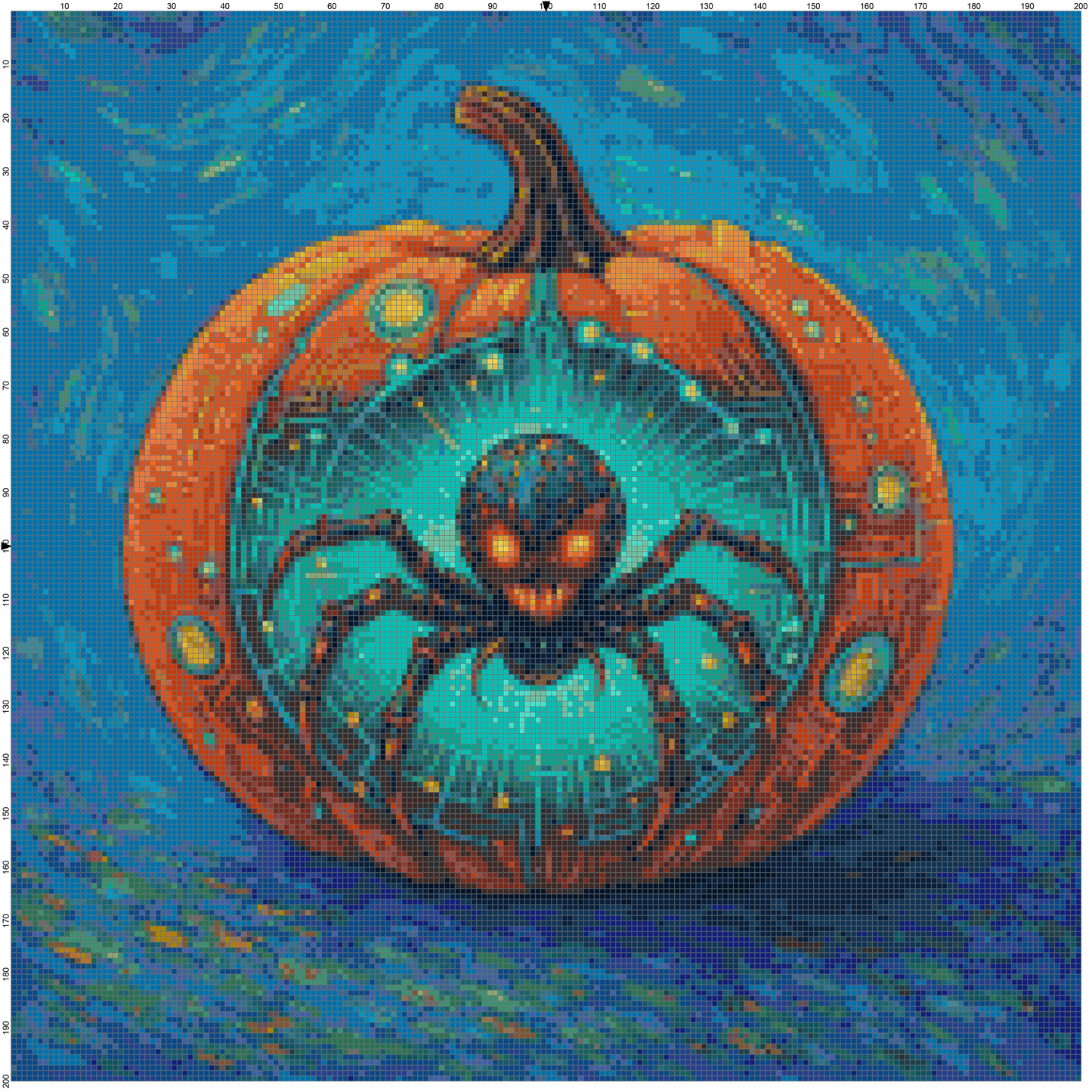 Magic Halloween: Cross Stitch Patterns - Book 26