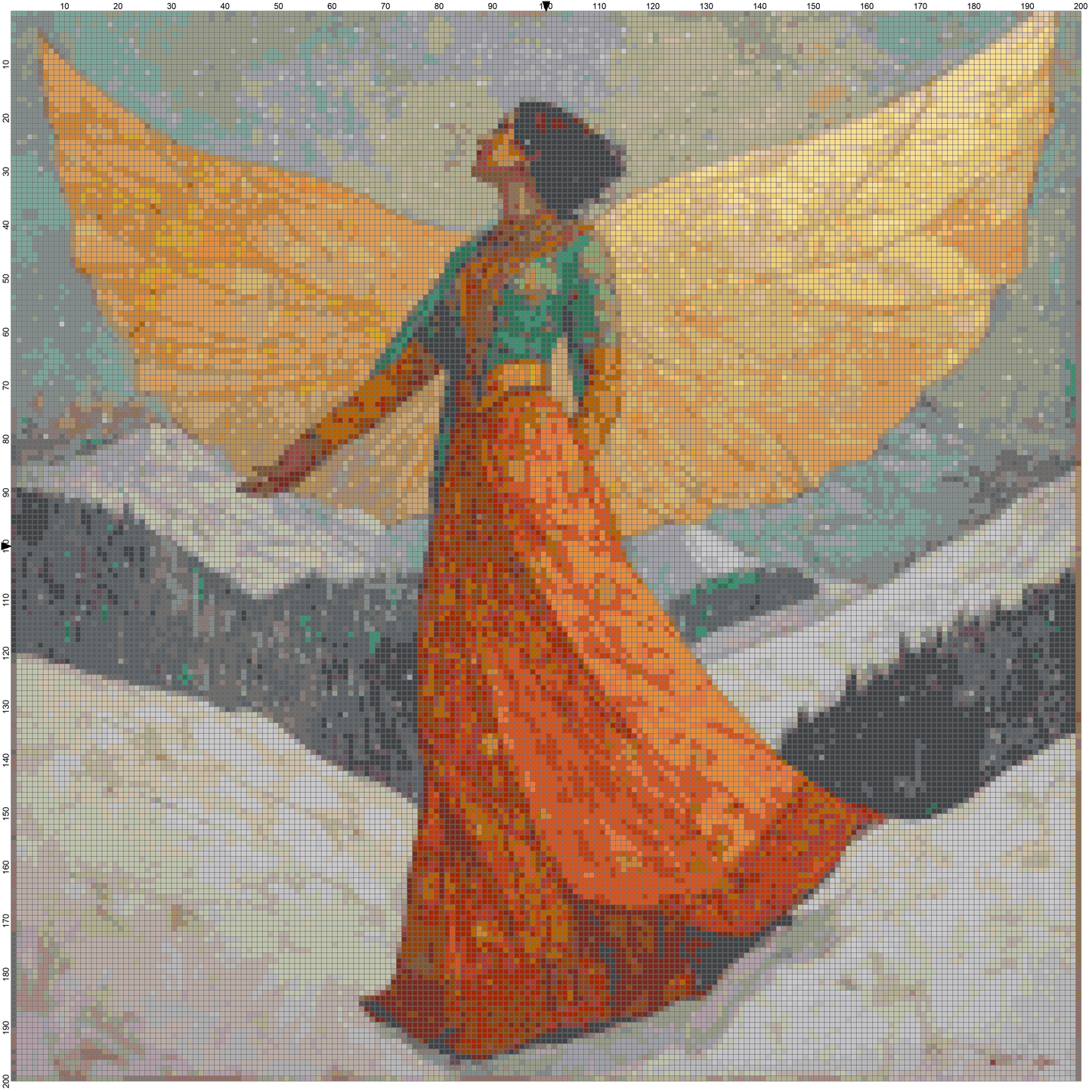 Angels: Christmas Cross Stitch Patterns - Book 4