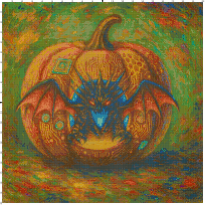Magic Halloween: Cross Stitch Patterns - Book 17