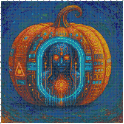 Magic Halloween: Cross Stitch Patterns - Book 22