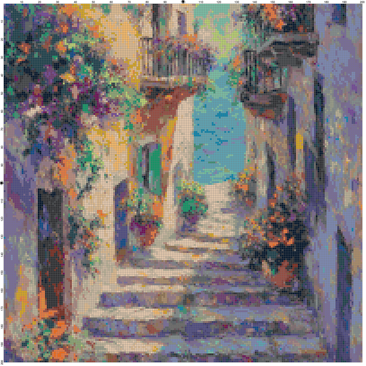 Romantic Architecture Collection: Cross Stitch Patterns - Book 7