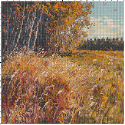 Post-Impressionist Landscapes: Cross Stitch Patterns - Book 11