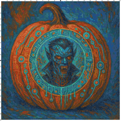 Magic Halloween: Cross Stitch Patterns - Book 27