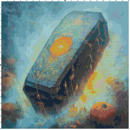 Magic Halloween: Cross Stitch Patterns - Book 1