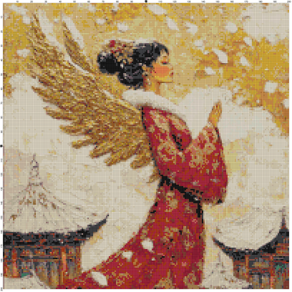 Angels: Christmas Cross Stitch Patterns - Book 10