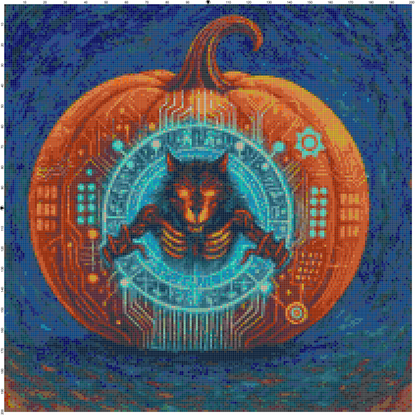 Magic Halloween: Cross Stitch Patterns - Book 23