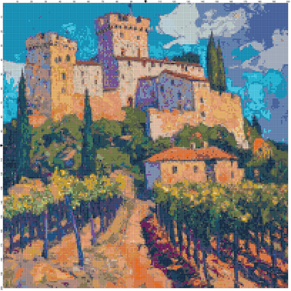 Romantic Architecture Collection: Cross Stitch Patterns - Book 8