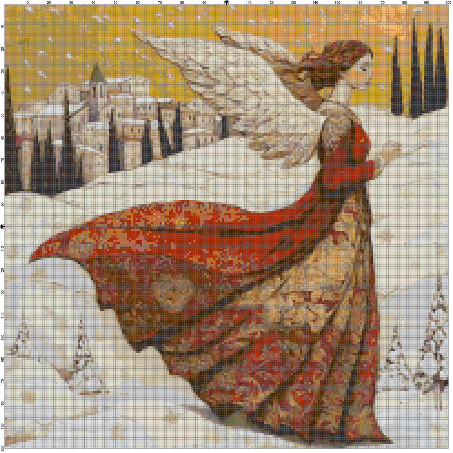 Angels: Christmas Cross Stitch Patterns - Book 12