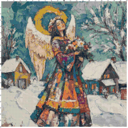 Angels: Christmas Cross Stitch Patterns - Book 1