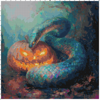 Magic Halloween: Cross Stitch Patterns - Book 7