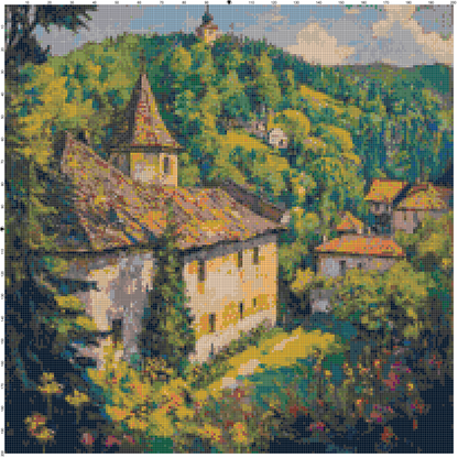 Romantic Architecture Collection: Cross Stitch Patterns - Book 15