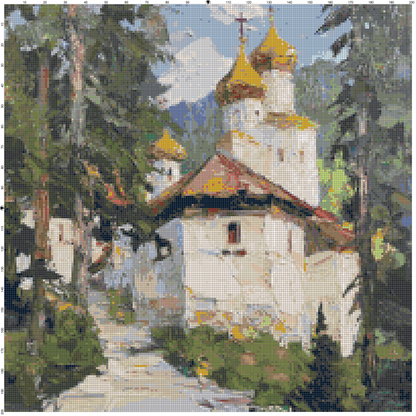 Romantic Architecture Collection : Cross Stitch Patterns - Book 14