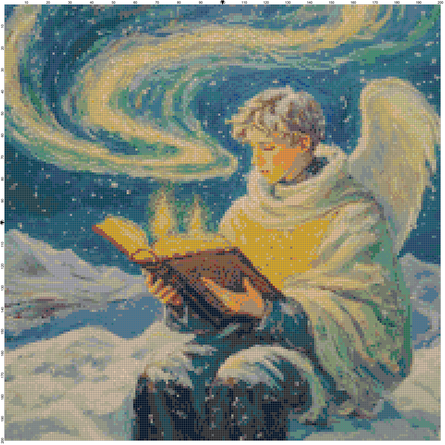 Angels: Christmas Cross Stitch Patterns - Book 7