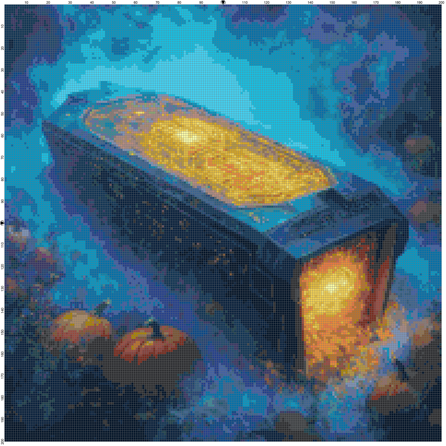 Magic Halloween: Cross Stitch Patterns - Book 15