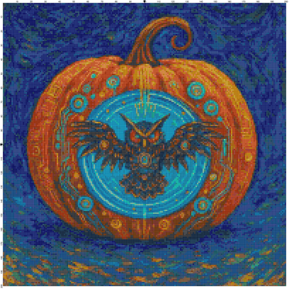 Magic Halloween: Cross Stitch Patterns - Book 21