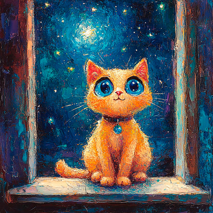Diamond Paintinng Magic Cats - Book 3